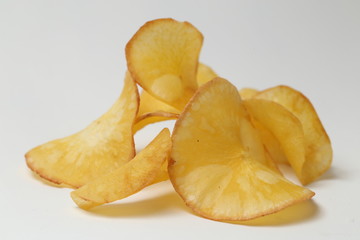 Keripik singkong or Cassava chips are snacks made from sliced cassava and then fried. Keripik...