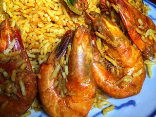 Spicy Prawn Biriyani