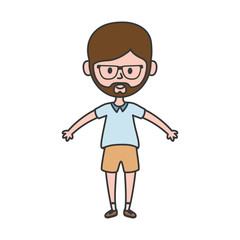 Avatar man person vector design