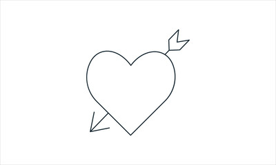 Falling in love icon vector illustration.