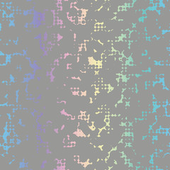Rainbow striped variegated bleed ink holographic pearlescent opalescent geometric seamless repeat vector pattern swatch.