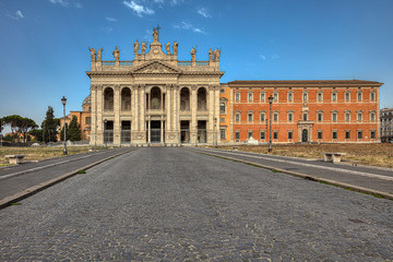 Obraz premium Basilica of San Giovanni in Laterano. Rome.