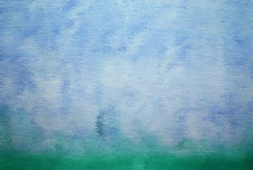 Watercolor heaven and grass empty abstract background picture design