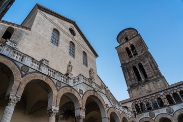 Fototapeta na wymiar Salerno, Italy: historic cathedral