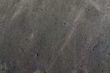 Black sand background