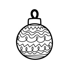 merry christmas celebration decorative ball