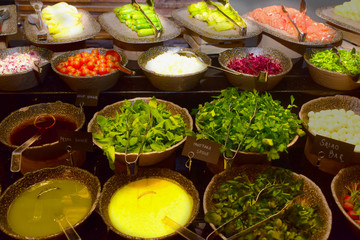 food in the restaurant