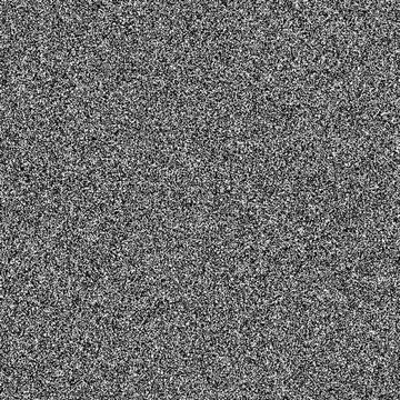 Static noise bad signal tv screen seamless repeat vector pattern swatch. Digital glitch error old television look. Generative art, made with code.