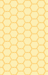 Background design hexagon honeycomb. Beekeeping concept