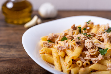 Pasta with tuna