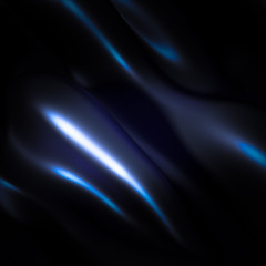 Luxury background with metal drapery fabric. 3d illustration, 3d rendering.