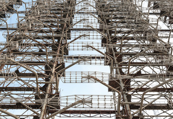 old secret army soviet radar in Chernobyl