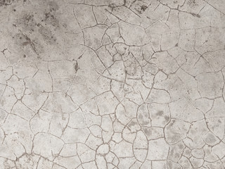 Cracked concrete wall texture