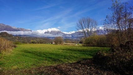 landscape in the mountains