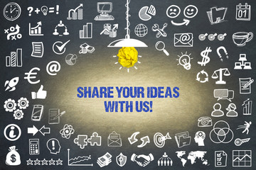Share your ideas with us! 