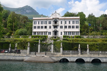 villa carlota sur le lac de Côme