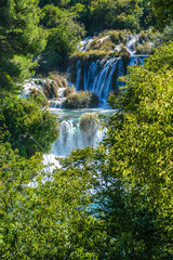 Obraz premium Kroatien Krka Wasserfälle