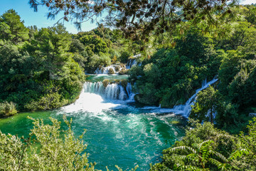 Kroatien Krka Wasserfälle
