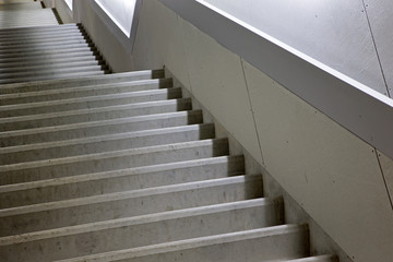 Stairs. Staiway.  Modern Dutch architecture.. Netherlands