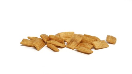 Image of snack isolated on white background