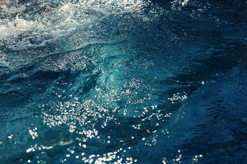 Swimming pool water background