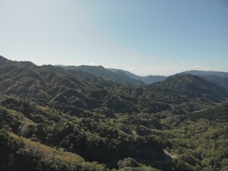 Fototapeta na wymiar Japanese Mountain Landscape