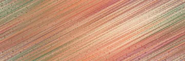 seamless repeating backdrop graphic with diagonal color lines background rosy brown, wheat and bisque colors