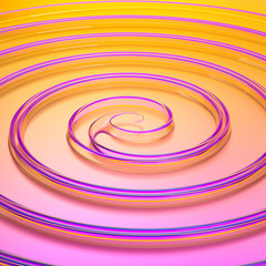 Elegant minimal background. 3d illustration, 3d rendering.