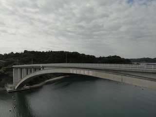 Bridge over water