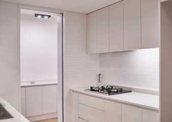 interior of modern kitchen