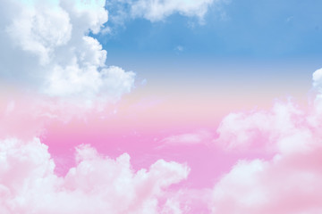 Pastel sky wallpaper, abstract background with clouds and sunlight., cloud subtle background with a...