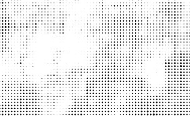 The texture of halftone. Abstract background of black dots on white