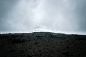 Aussicht von Vulkan Cotopaxi