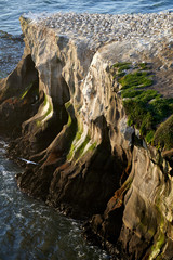 waterfall in mountains