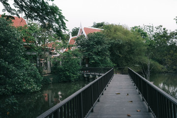 Fototapeta premium bridge over the river