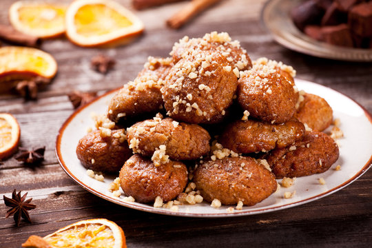 Greek Homemade Melomakarona