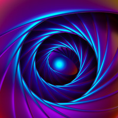 Geometric background. 3d illustration, 3d rendering.