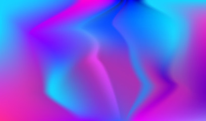 Futuristic Blurred Colorful Vibrant Background.