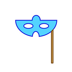 vector mask icon typical of Venice