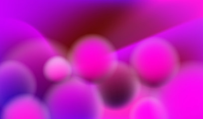 Background with Purple 3D Fluid Elements.