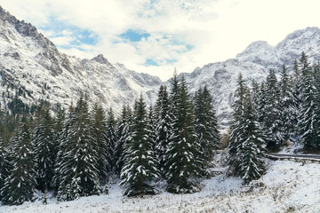 Winter in the austrian alps
