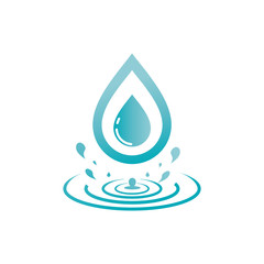 water drop Logo. water droplet icon. illustration element vector