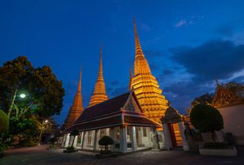 Fototapeta premium Wat Pho In Bangkok,Thailand