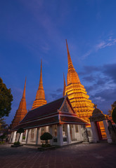 Fototapeta premium Wat Pho In Bangkok,Thailand