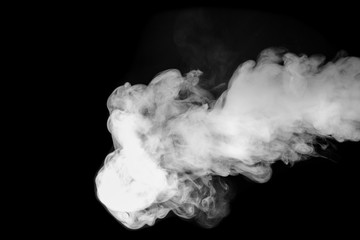 Smoke black &white for background