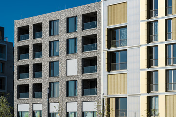 Fototapeta premium Moderne Architektur in Heilbronn