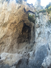 Seacoast of the Capri Island