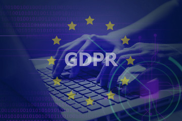 General Data Protection Regulation : GDPR concept 