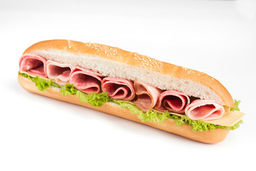 isolated photo on white background of a fast food product