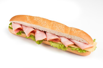 isolated photo on white background of a fast food product
